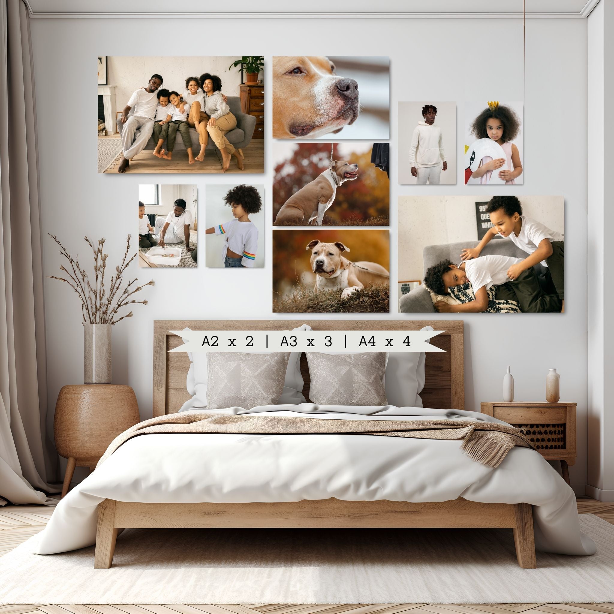 Decorative 9 Piece Canvas Combo