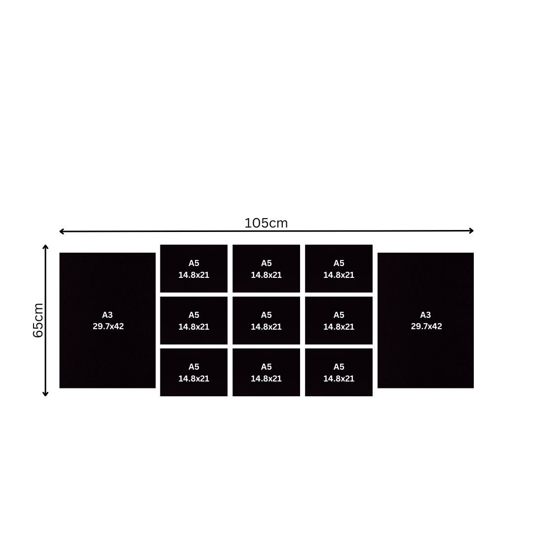 Gracious 11 Piece Canvas Combo