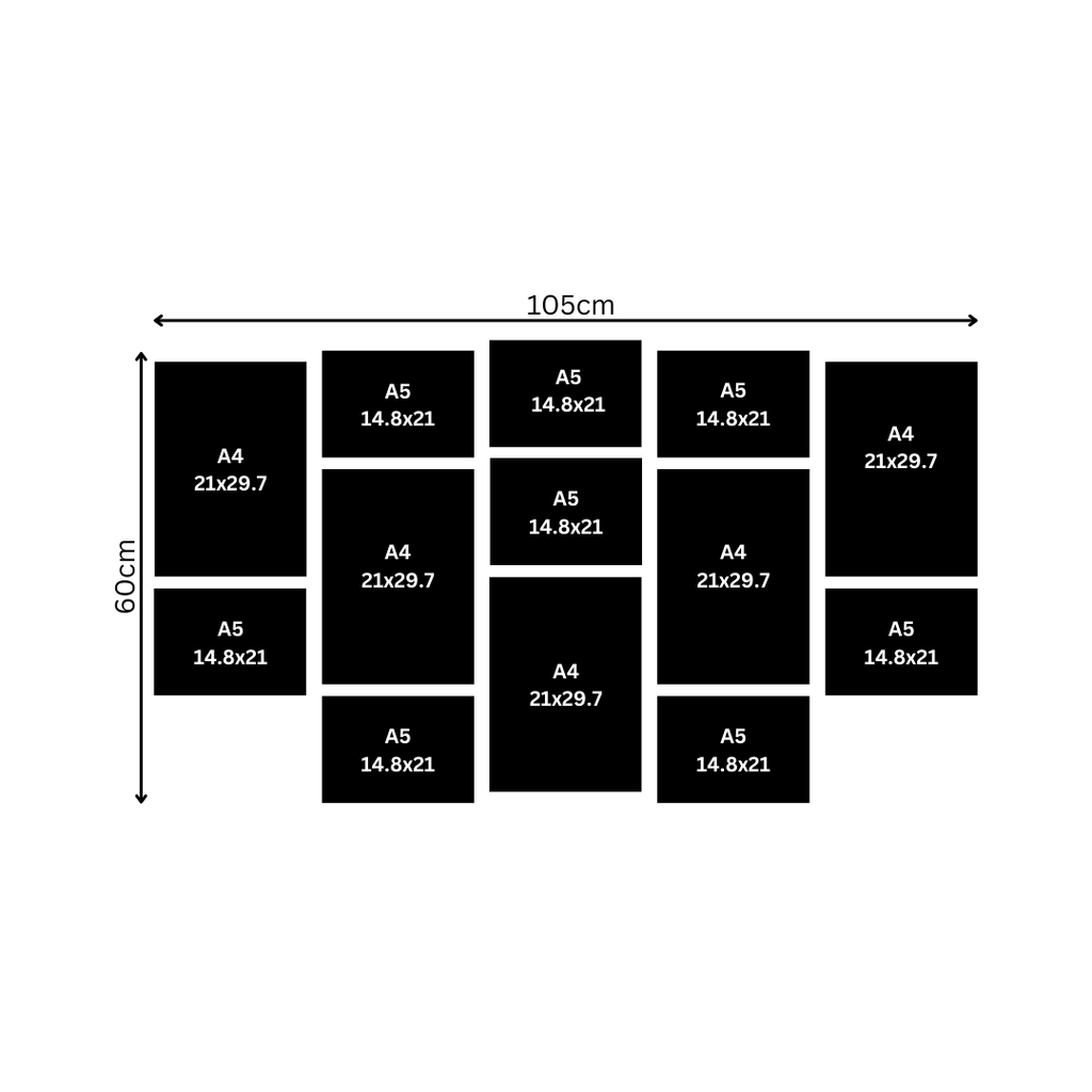 Radiant 13 Piece Canvas Combo