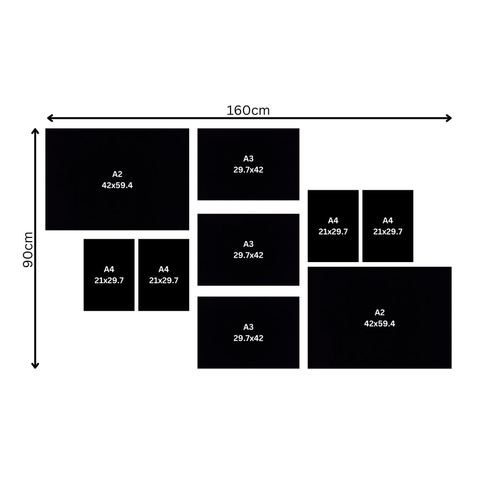 Decorative 9 Piece Canvas Combo