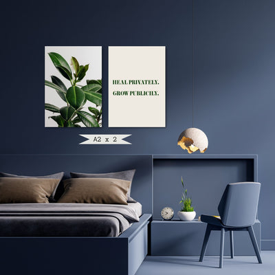 Trendy A2 x 2 Canvas Combo