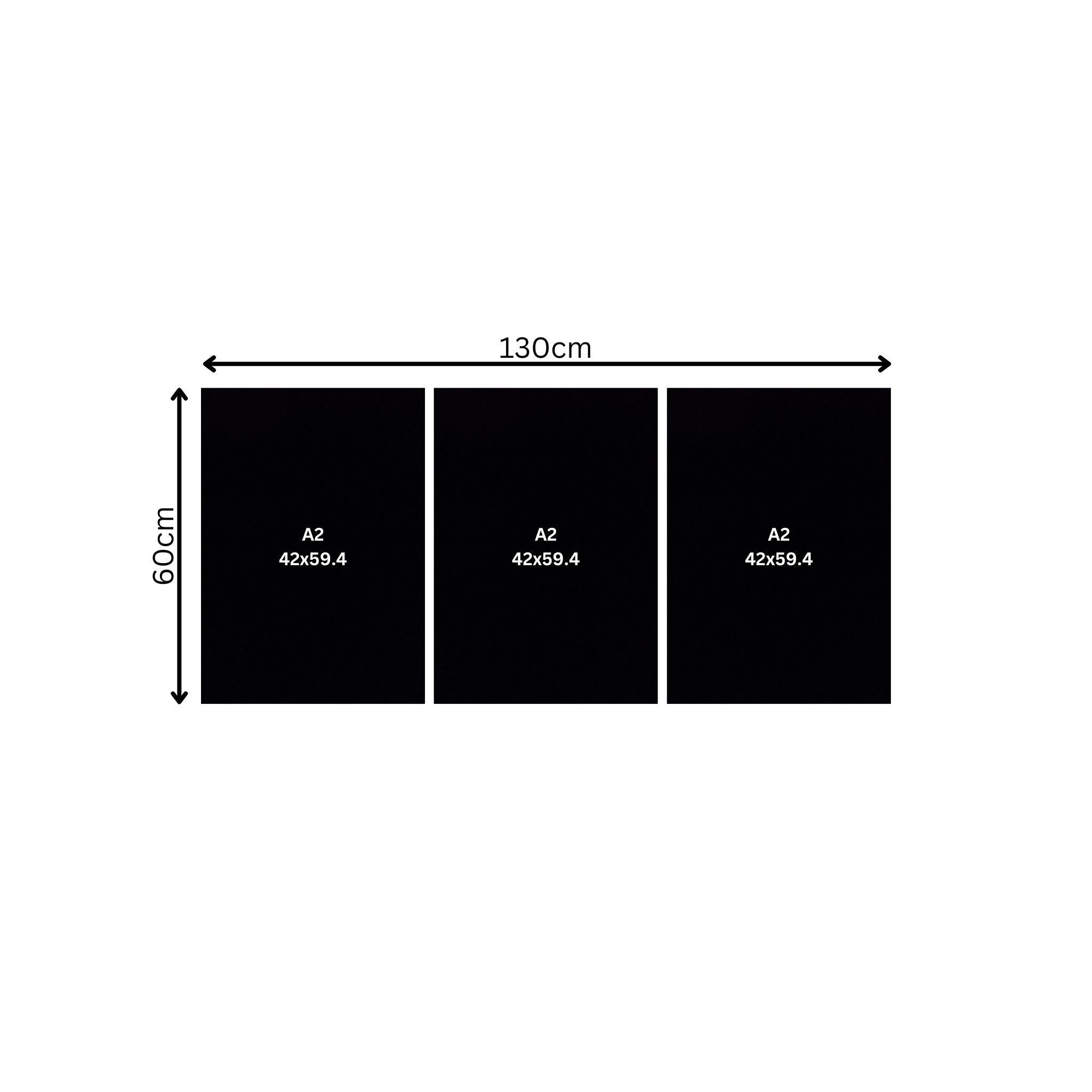 Classic A2 x 3 Canvas Combo