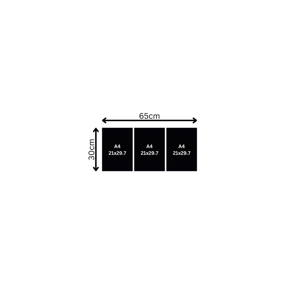 Creative A4 x 3 Canvas Combo