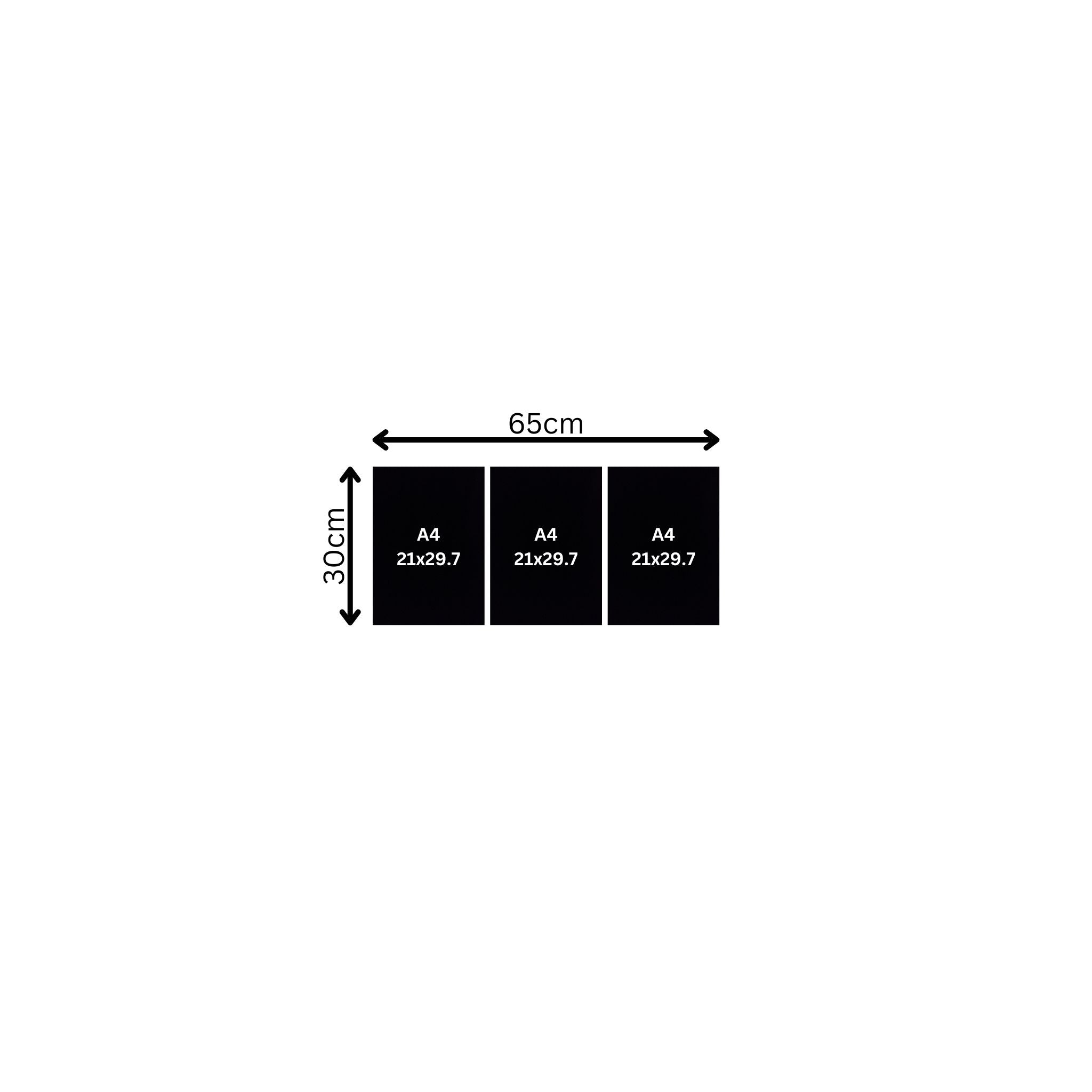 Creative A4 x 3 Canvas Combo