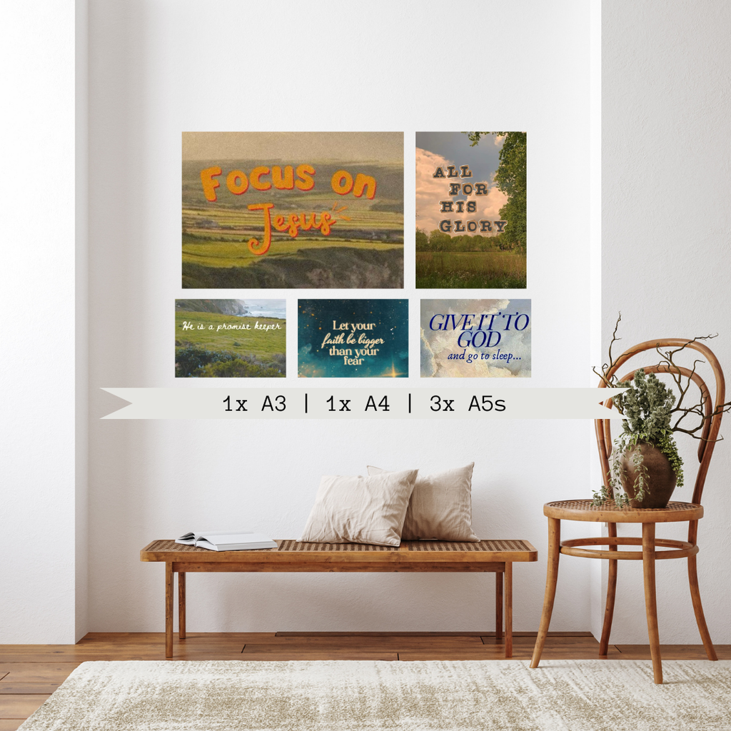 Artistic 5 Piece Canvas Combo