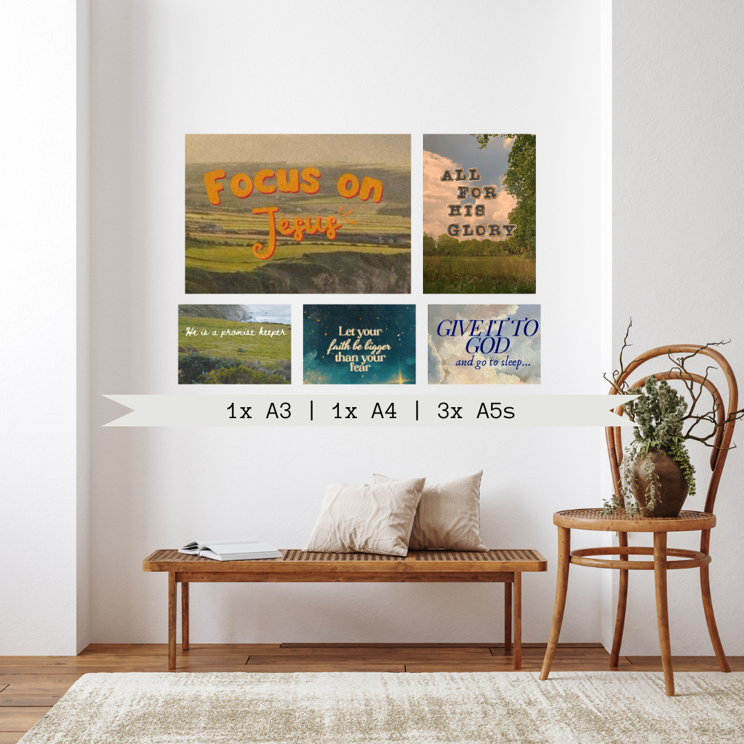 Artistic 5 Piece Canvas Combo