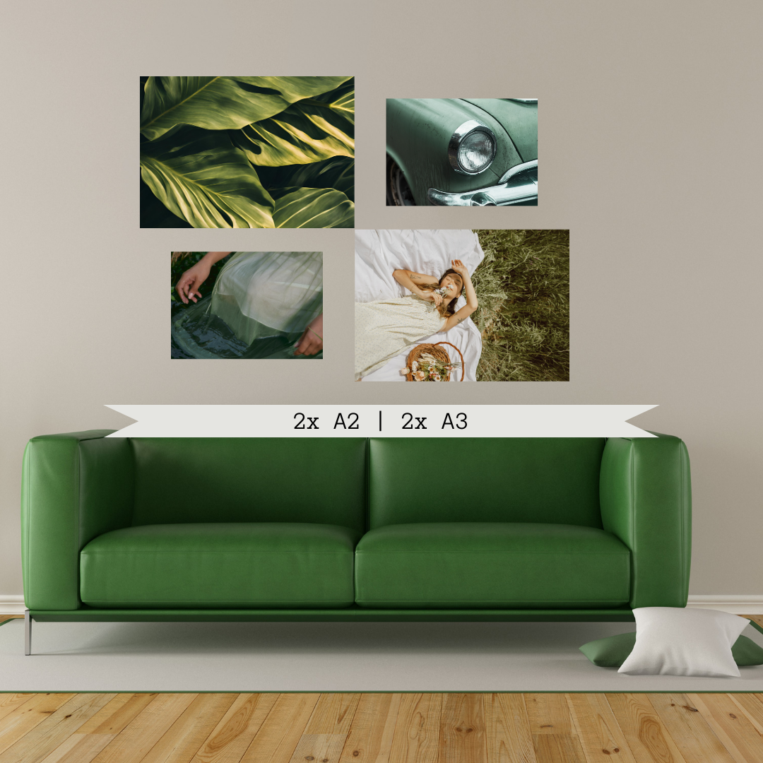 Luxe 4 Piece Canvas Combo