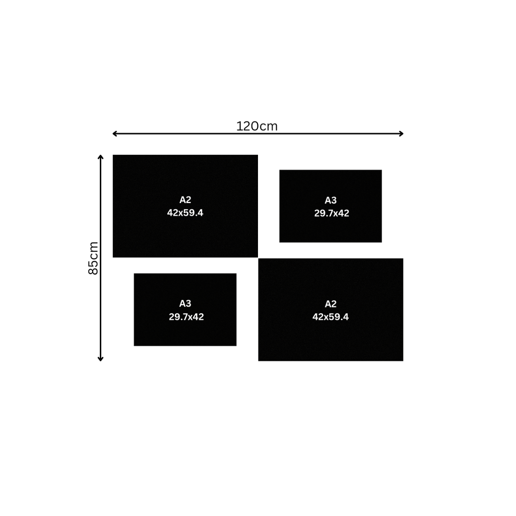 Luxe 4 Piece Canvas Combo