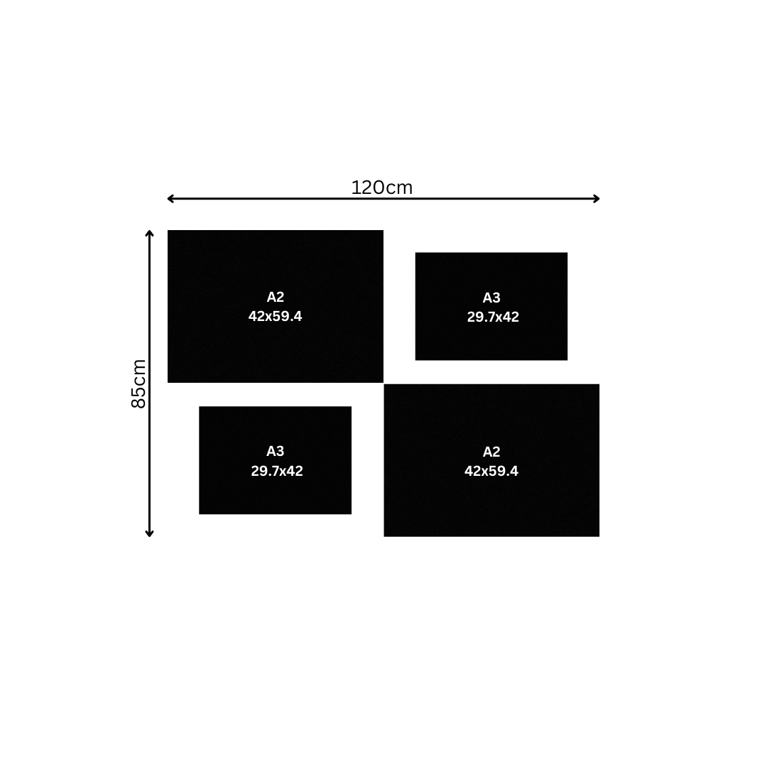Luxe 4 Piece Canvas Combo