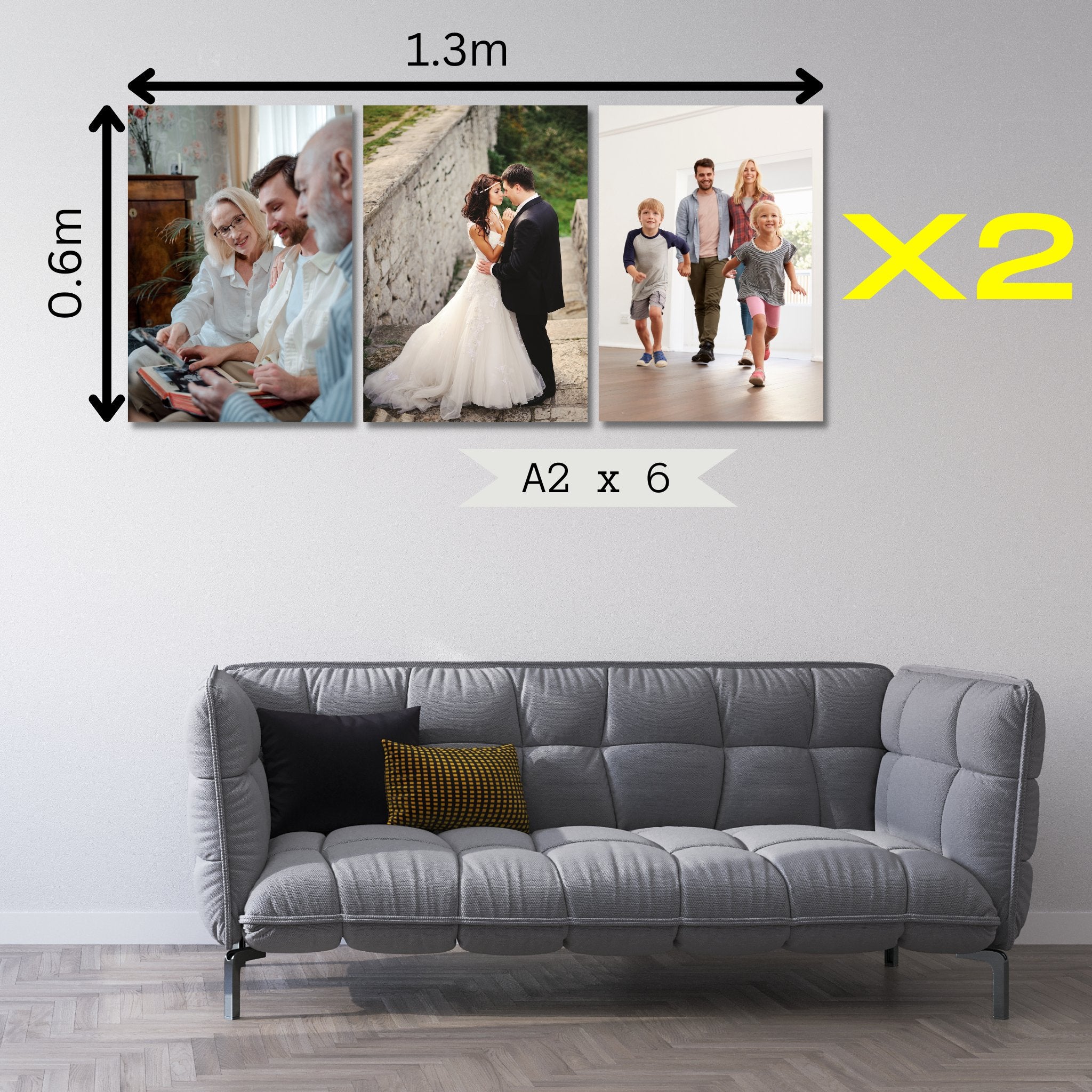 A2 x 6 Combo - Canvas Galore